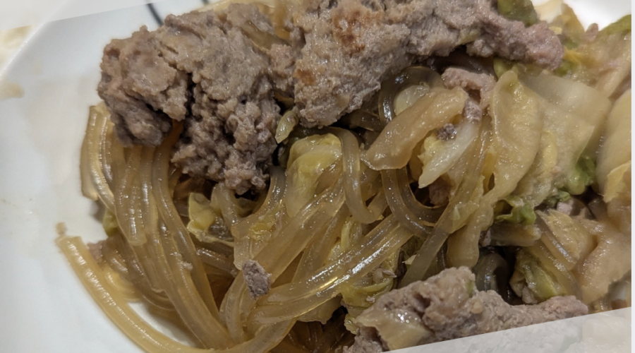 10分で完成！ひき肉×白菜＋春雨の爆速おかず