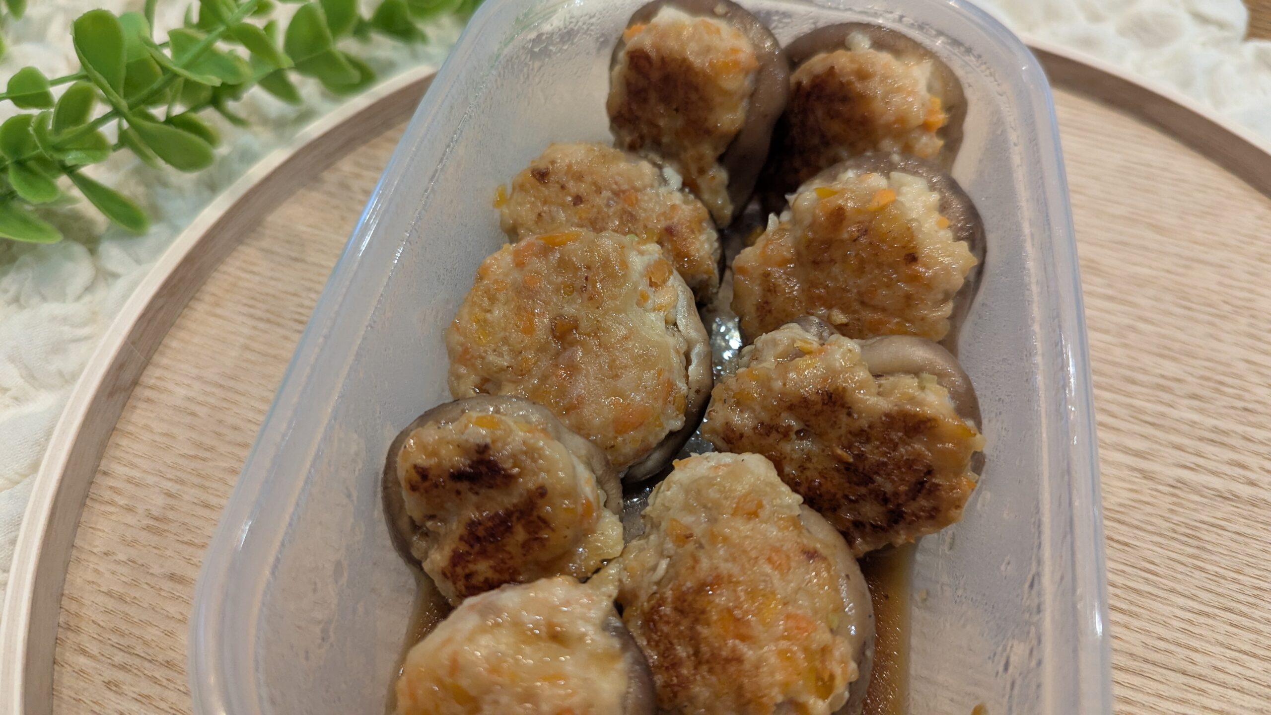 椎茸ハンバーグ